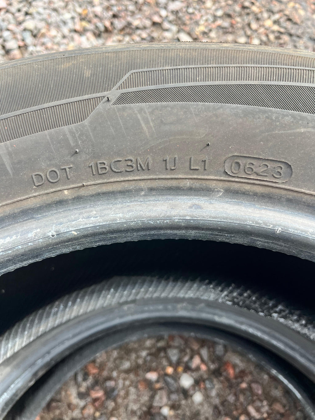 235/6OR17 Pair (2 Used Tires) Laufenn G Fit AS