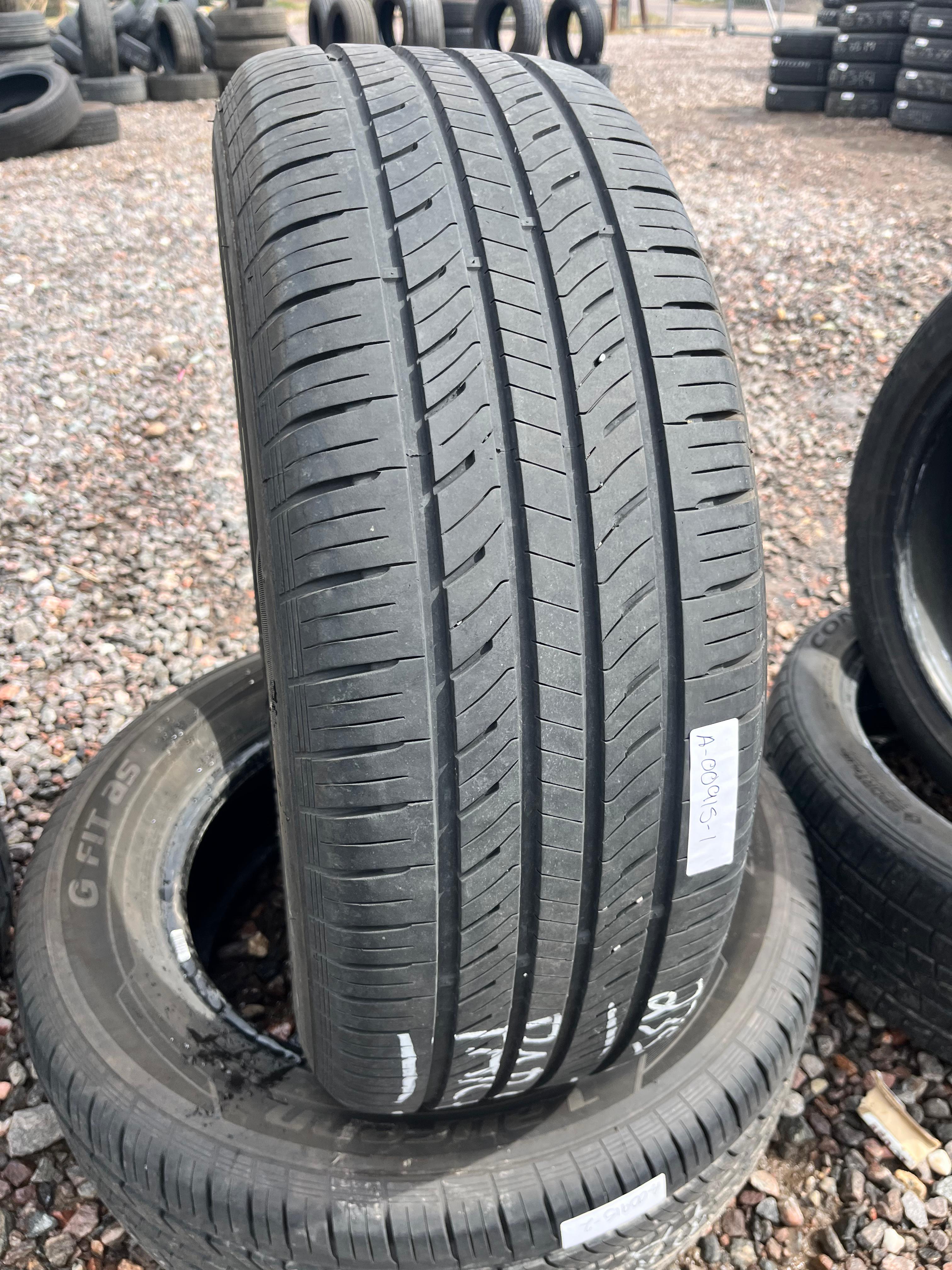 235/6OR17 Pair (2 Used Tires) Laufenn G Fit AS