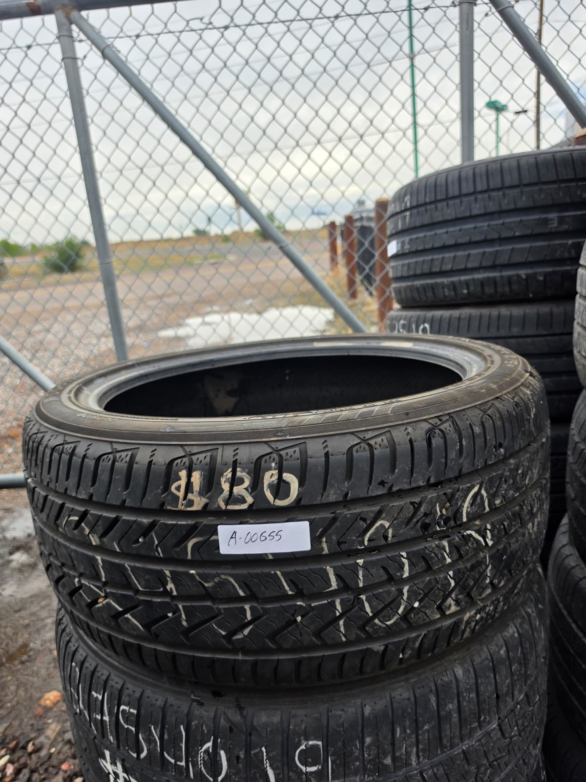 245/40R19 Single (1 Used Tire) Yokohama Advan Sport