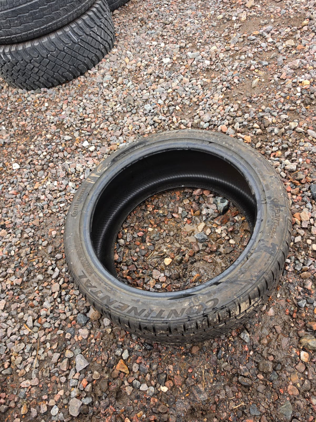 245/40R19 Single (1 Used Tire) Continental Control Contact Sport