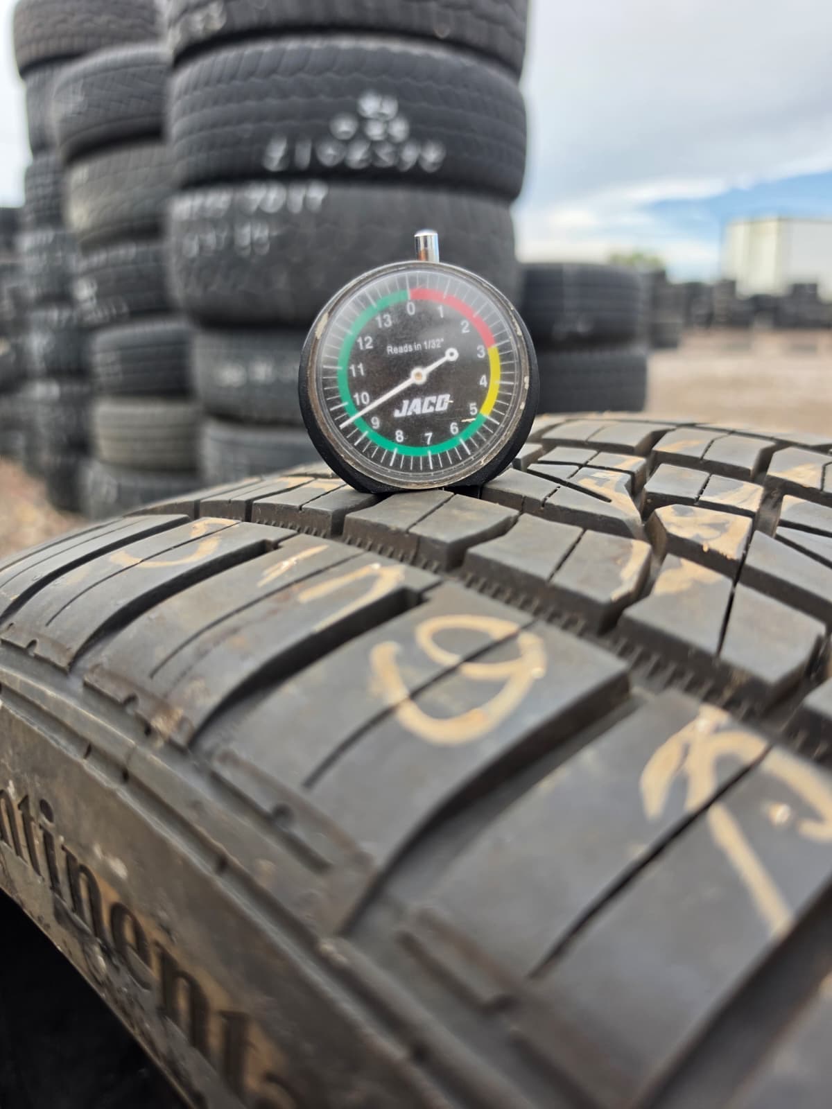 245/40R19 Single (1 Used Tire) Continental Control Contact Sport