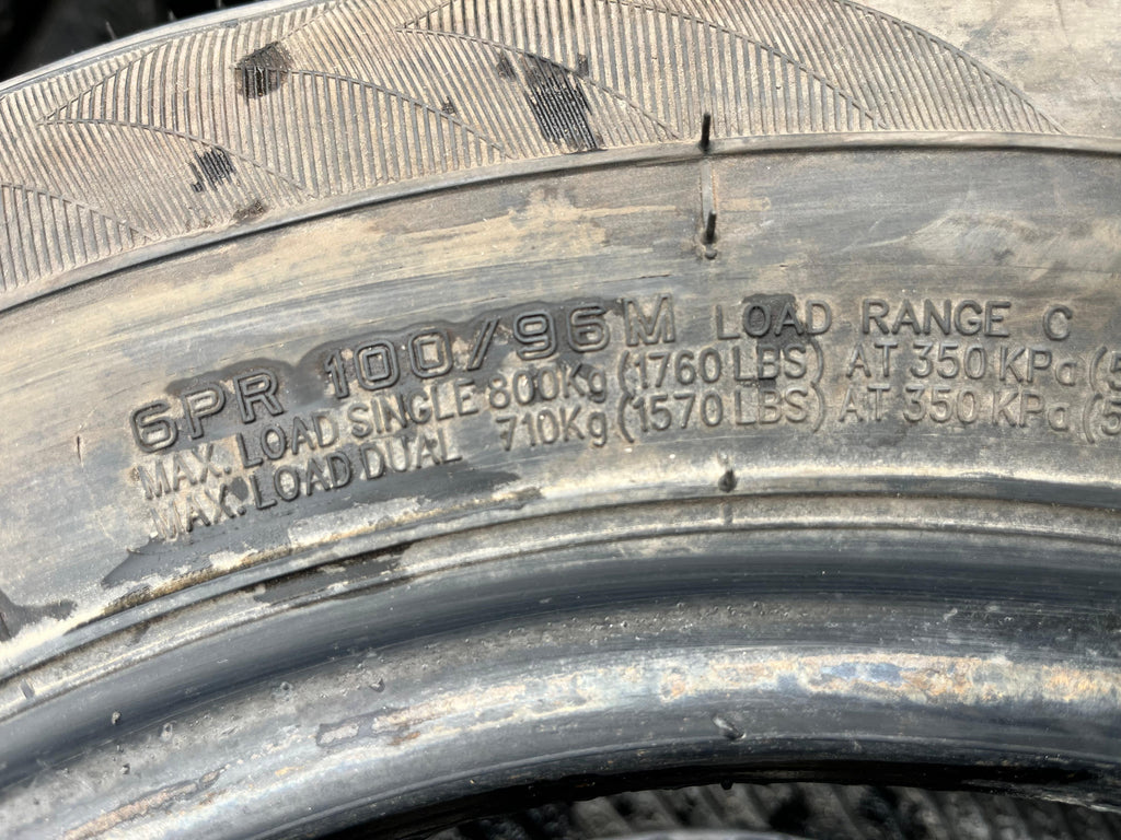 ST205/75R14 Single (1 Used Tire) Towstar STR ST Radial