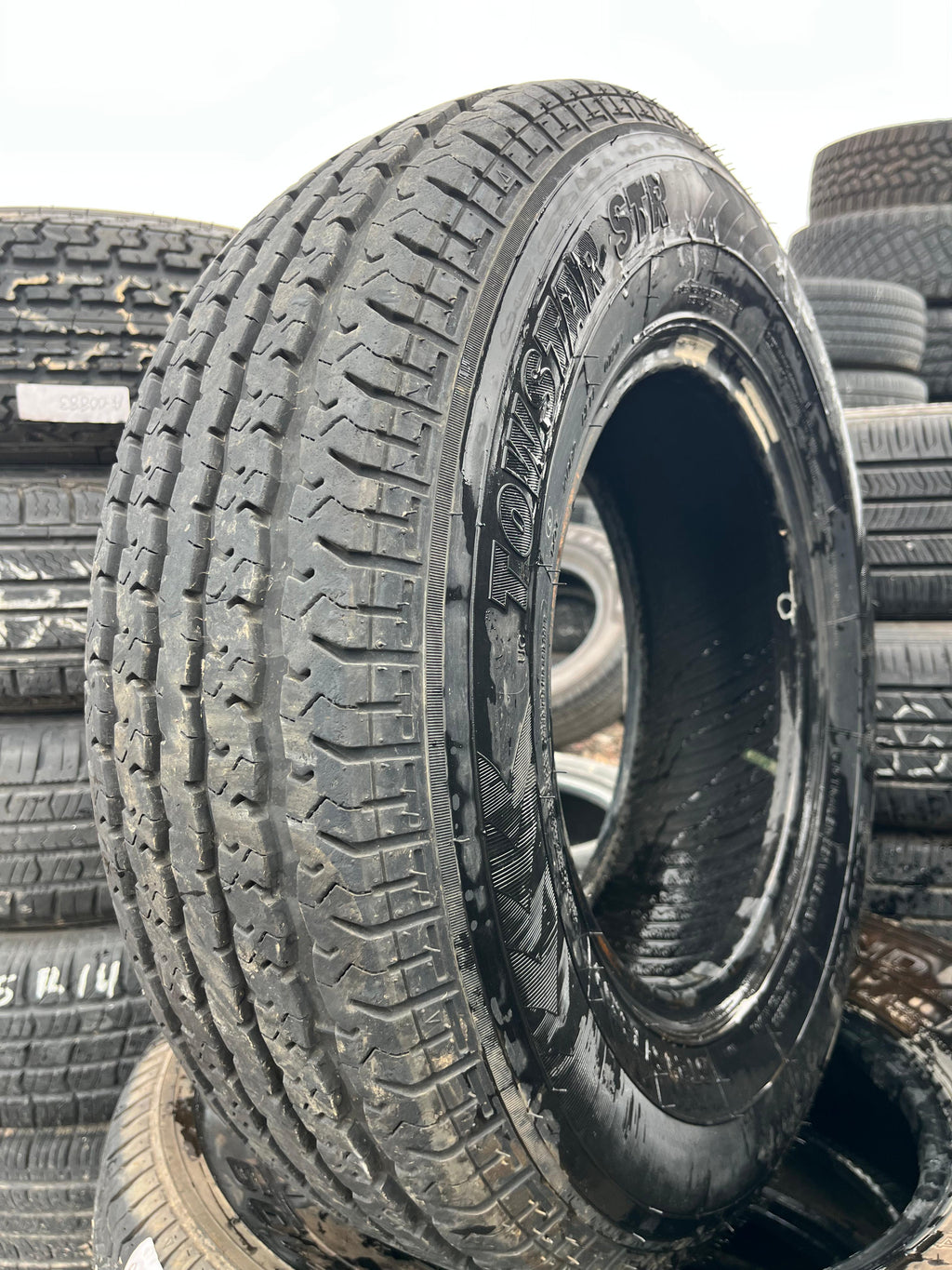 ST205/75R14 Single (1 Used Tire) Towstar STR ST Radial
