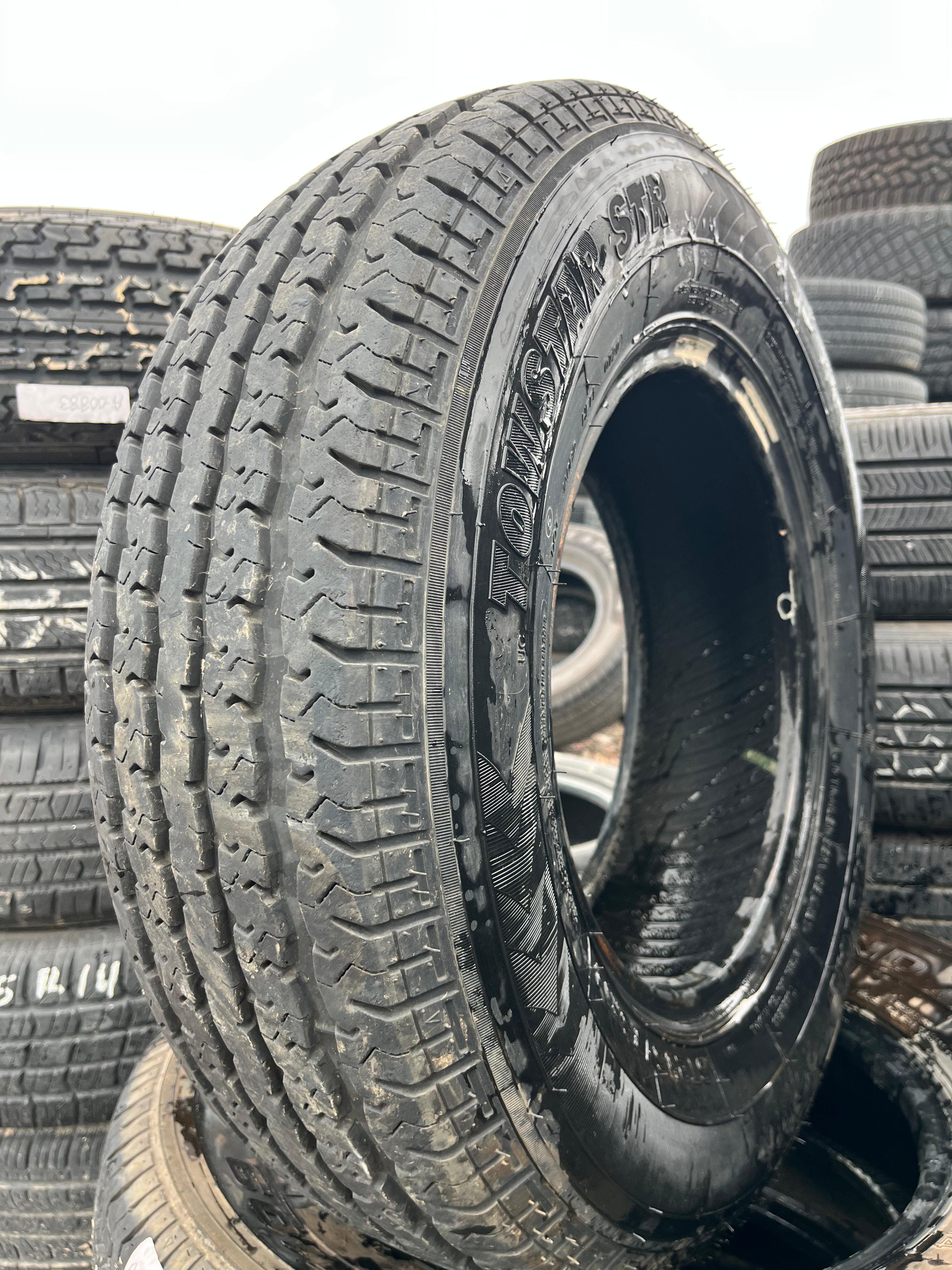 ST205/75R14 Single (1 Used Tire) Towstar STR ST Radial
