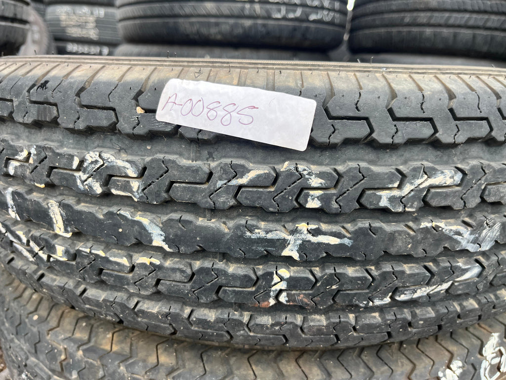 ST205/75R14 Single (1 Used Tire) Cachland CH-ST109