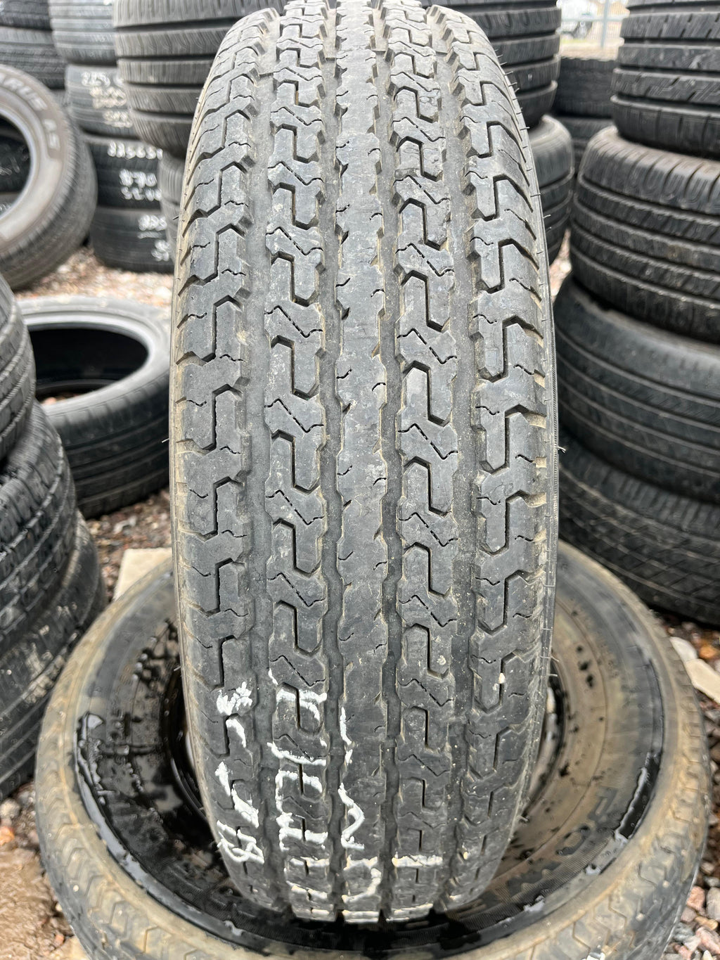 ST205/75R14 Single (1 Used Tire) Cachland CH-ST109