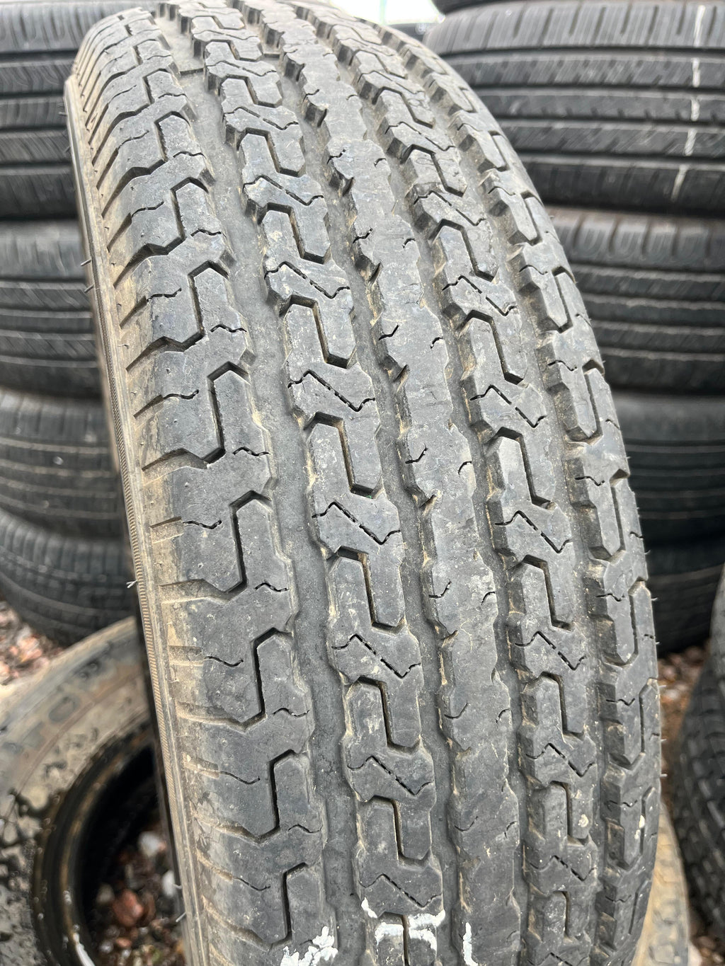 ST205/75R14 Single (1 Used Tire) Cachland CH-ST109