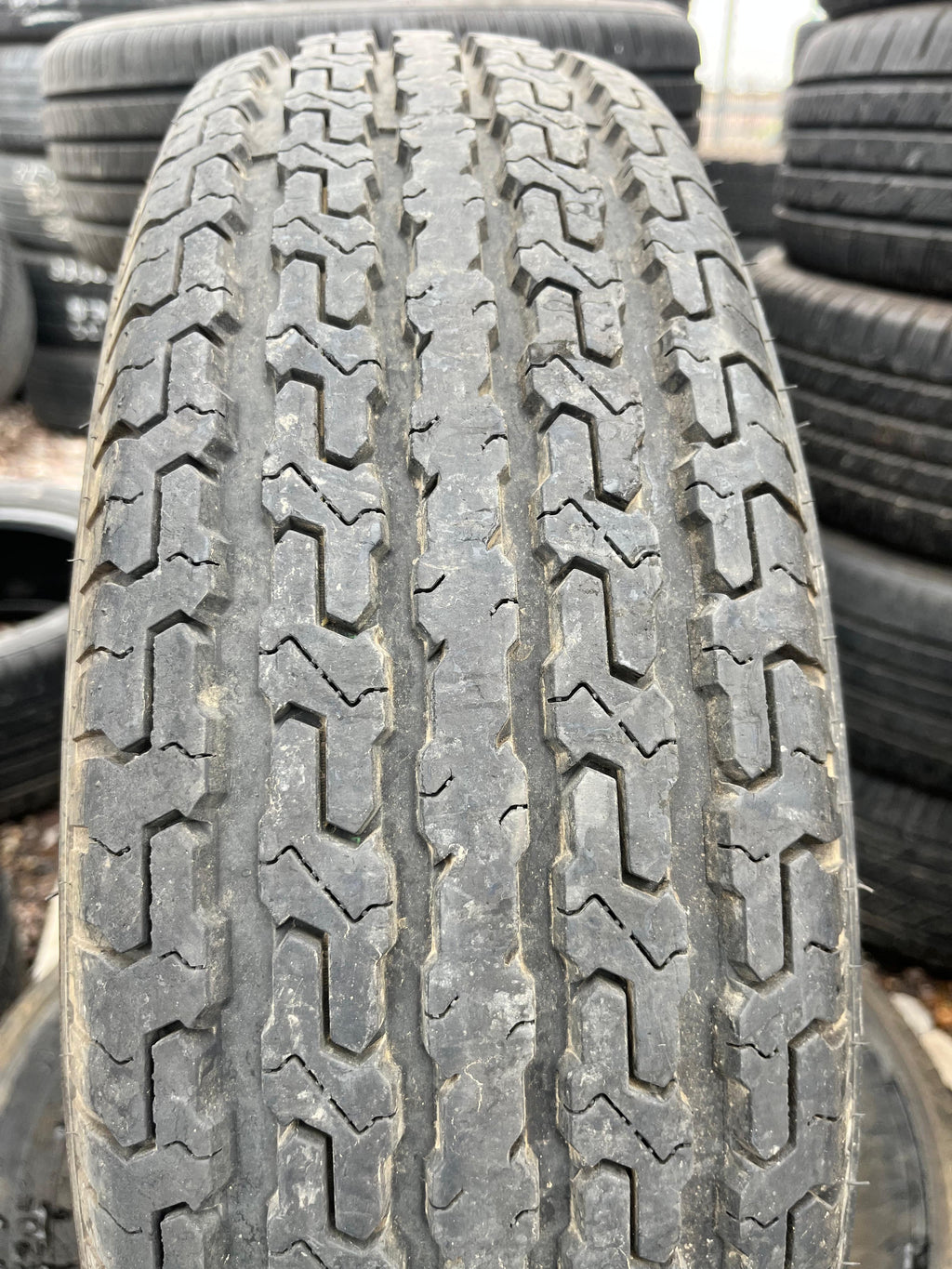 ST205/75R14 Single (1 Used Tire) Cachland CH-ST109