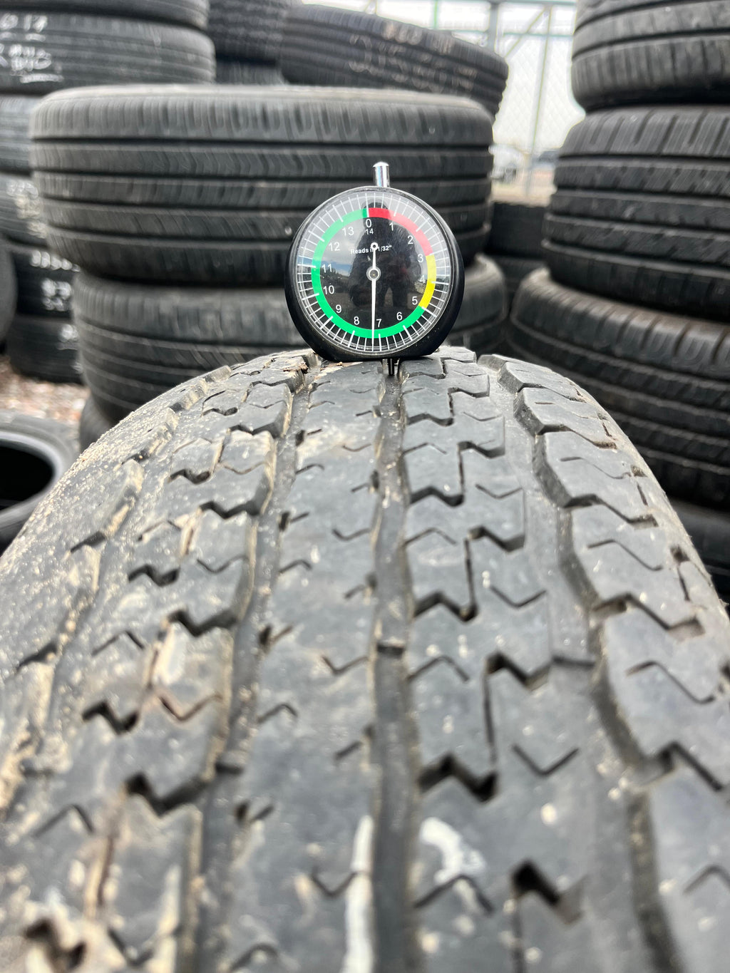 ST205/75R14 Single (1 Used Tire) Power King Towmax SRT