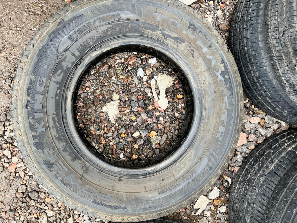 ST205/75R14 Single (1 Used Tire) Power King Towmax SRT