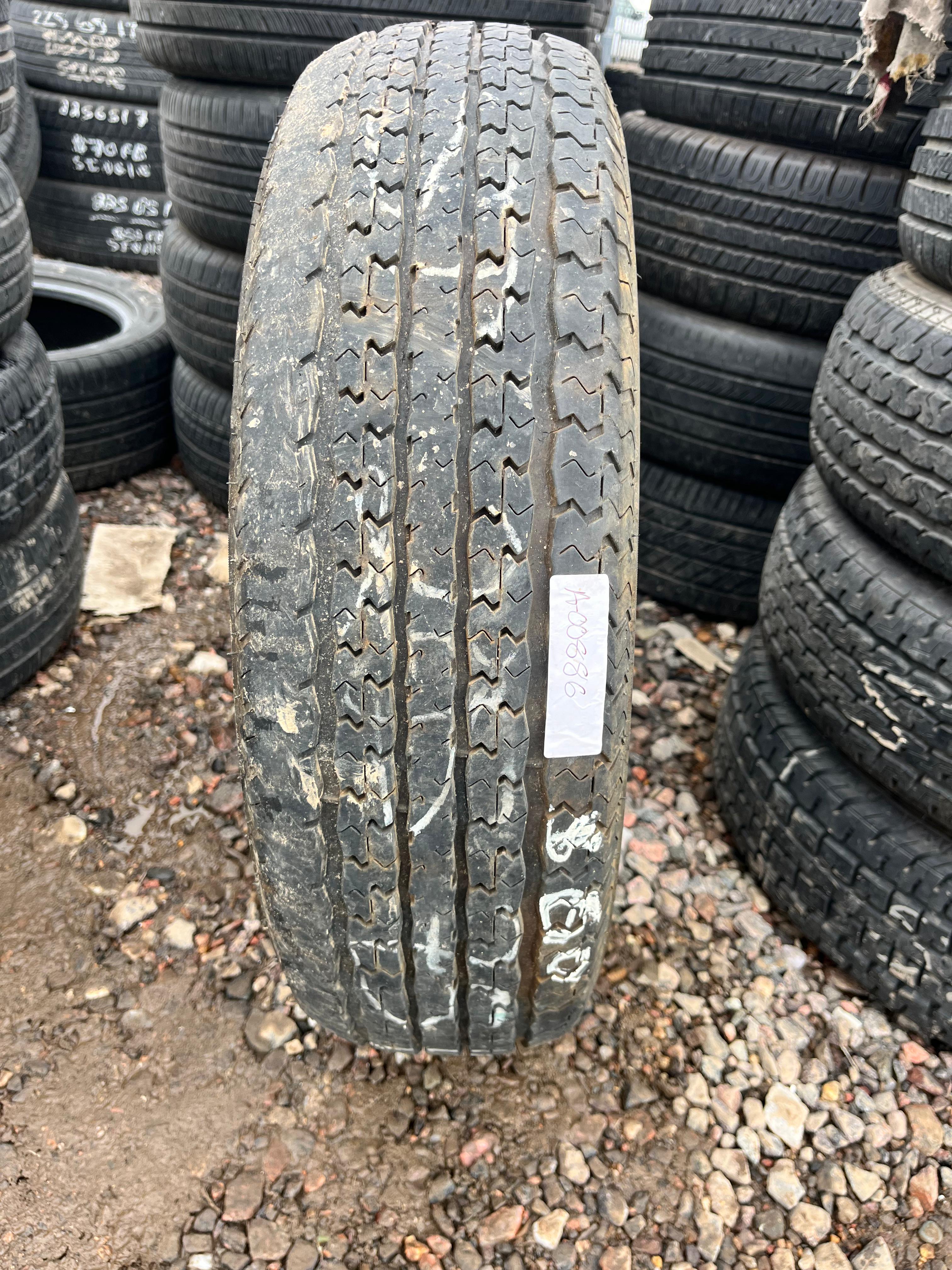 ST205/75R14 Single (1 Used Tire) Power King Towmax SRT