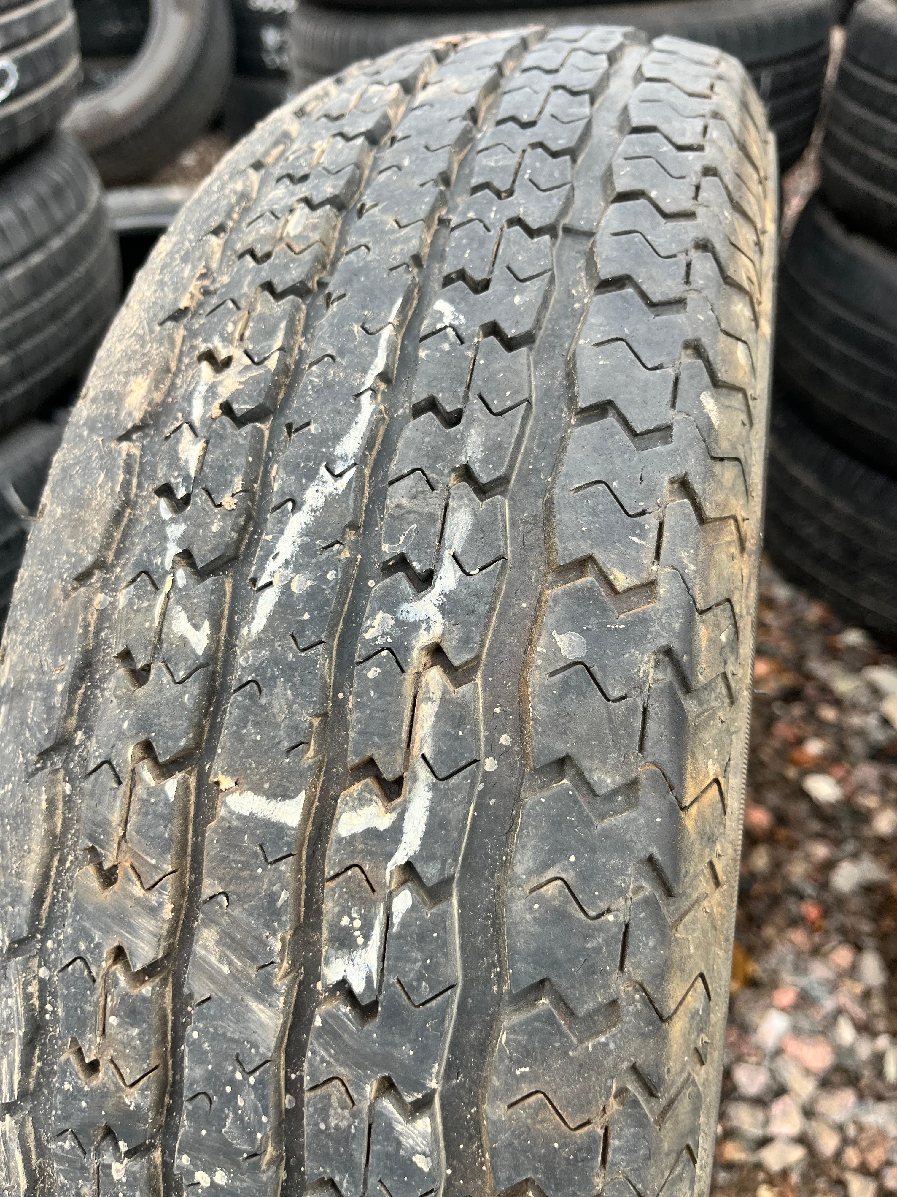 ST205/75R14 Single (1 Used Tire) Power King Towmax SRT