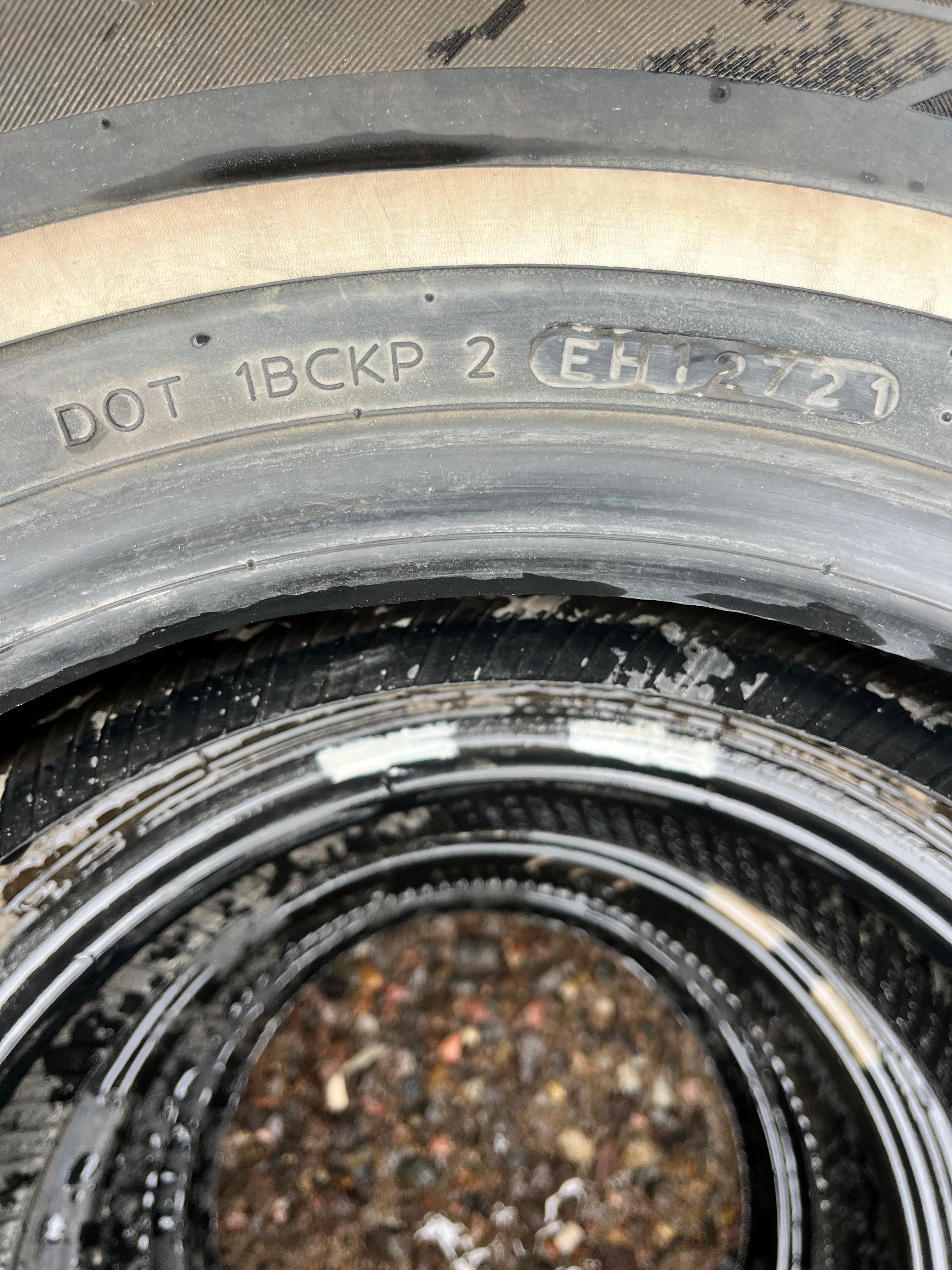 185/75R14 Single (1 Used Tire) Hankook Kinergy ST