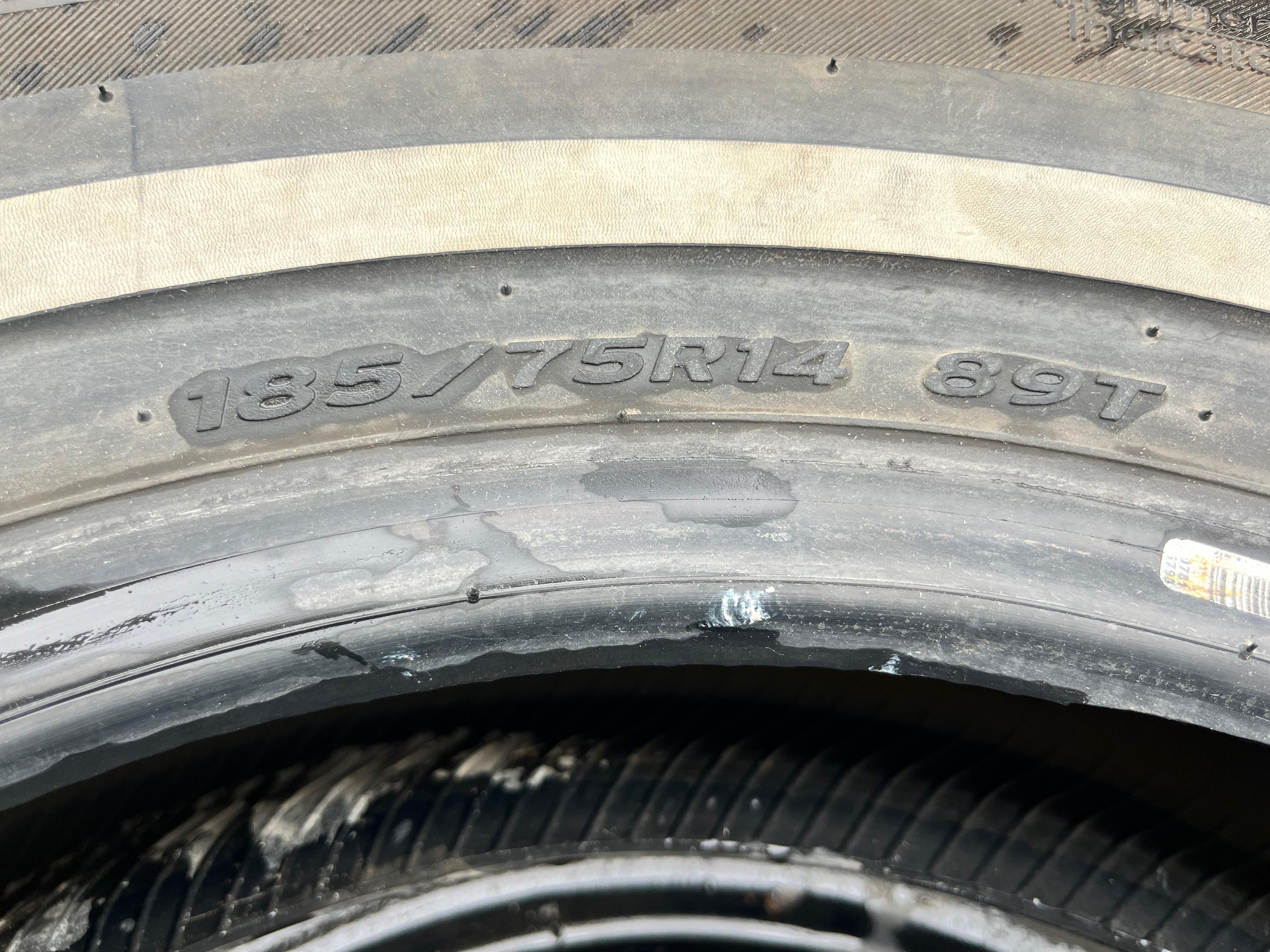 185/75R14 Single (1 Used Tire) Hankook Kinergy ST