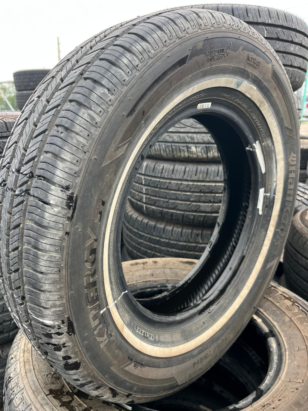 185/75R14 Single (1 Used Tire) Hankook Kinergy ST