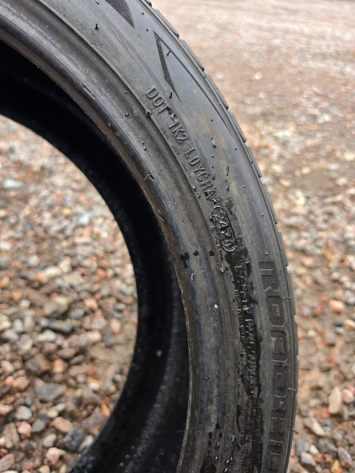 235/40R19 Single (1 Used Tire) Road Hugger GTP AS 02