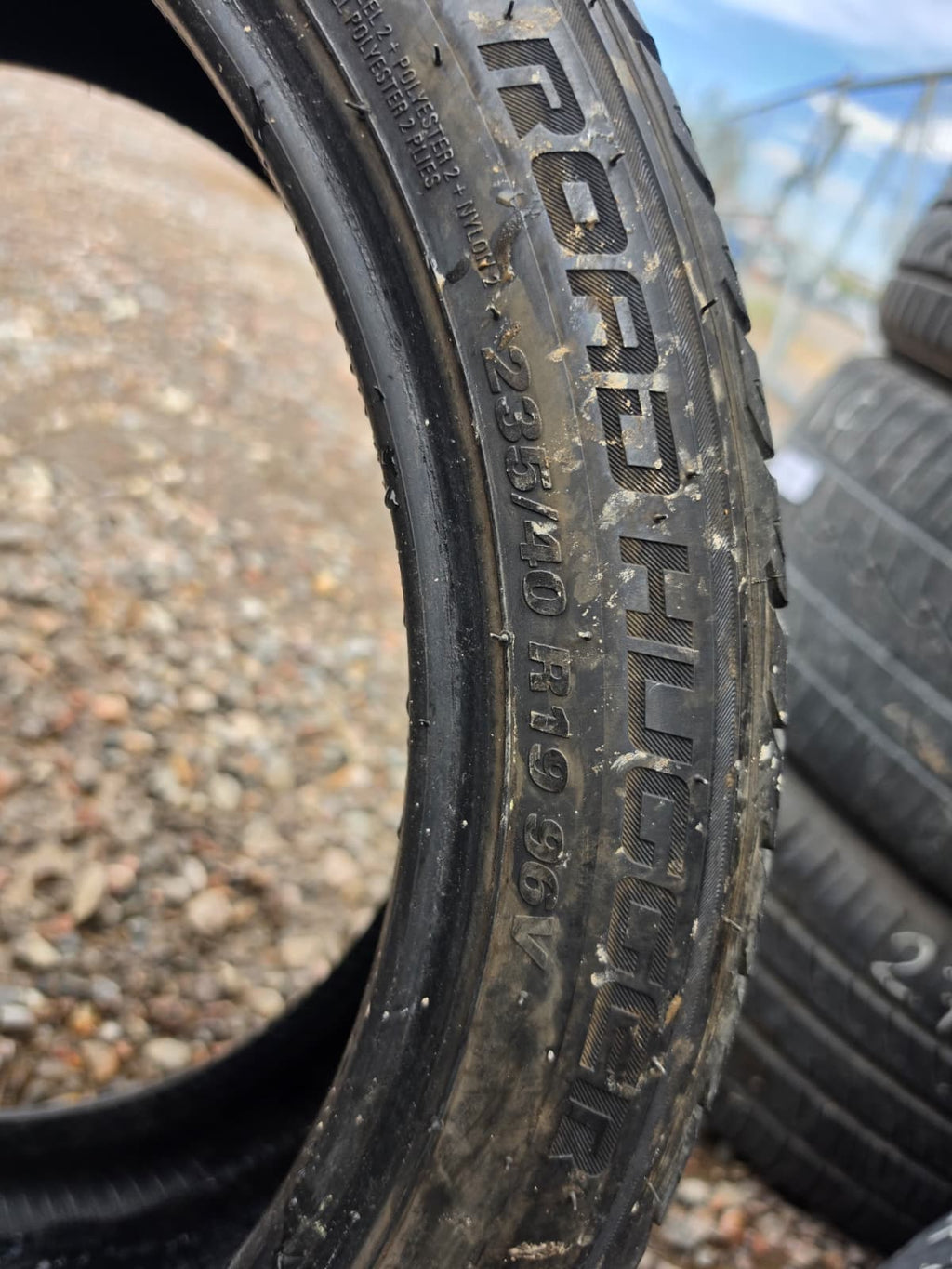 235/40R19 Single (1 Used Tire) Road Hugger GTP AS 02