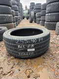 255/40R19 Single (1 Used Tire) Bridgestone Potenza RE 980