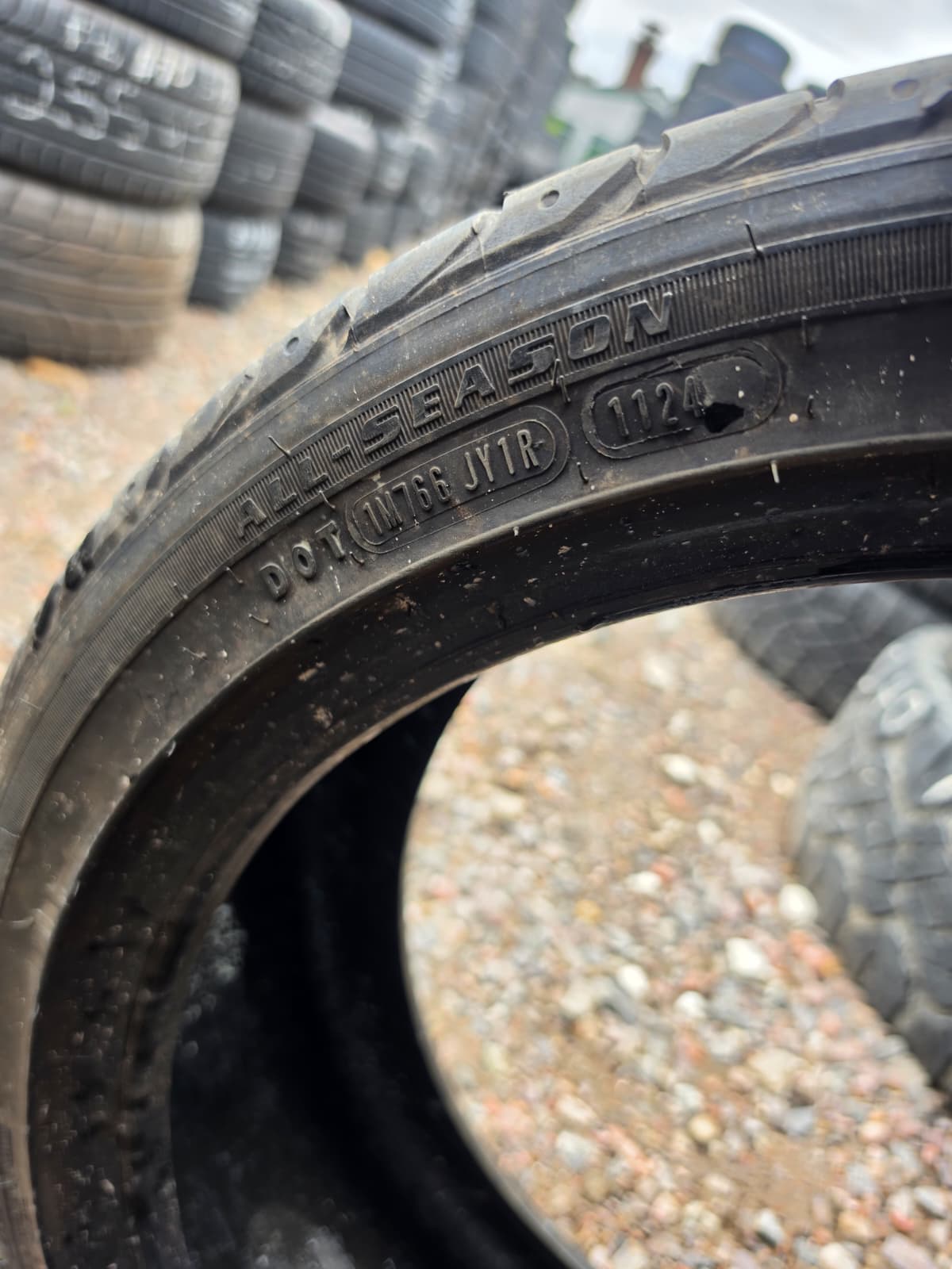 245/40R19 Single (1 Used Tire) Goodyear Eagle Sport