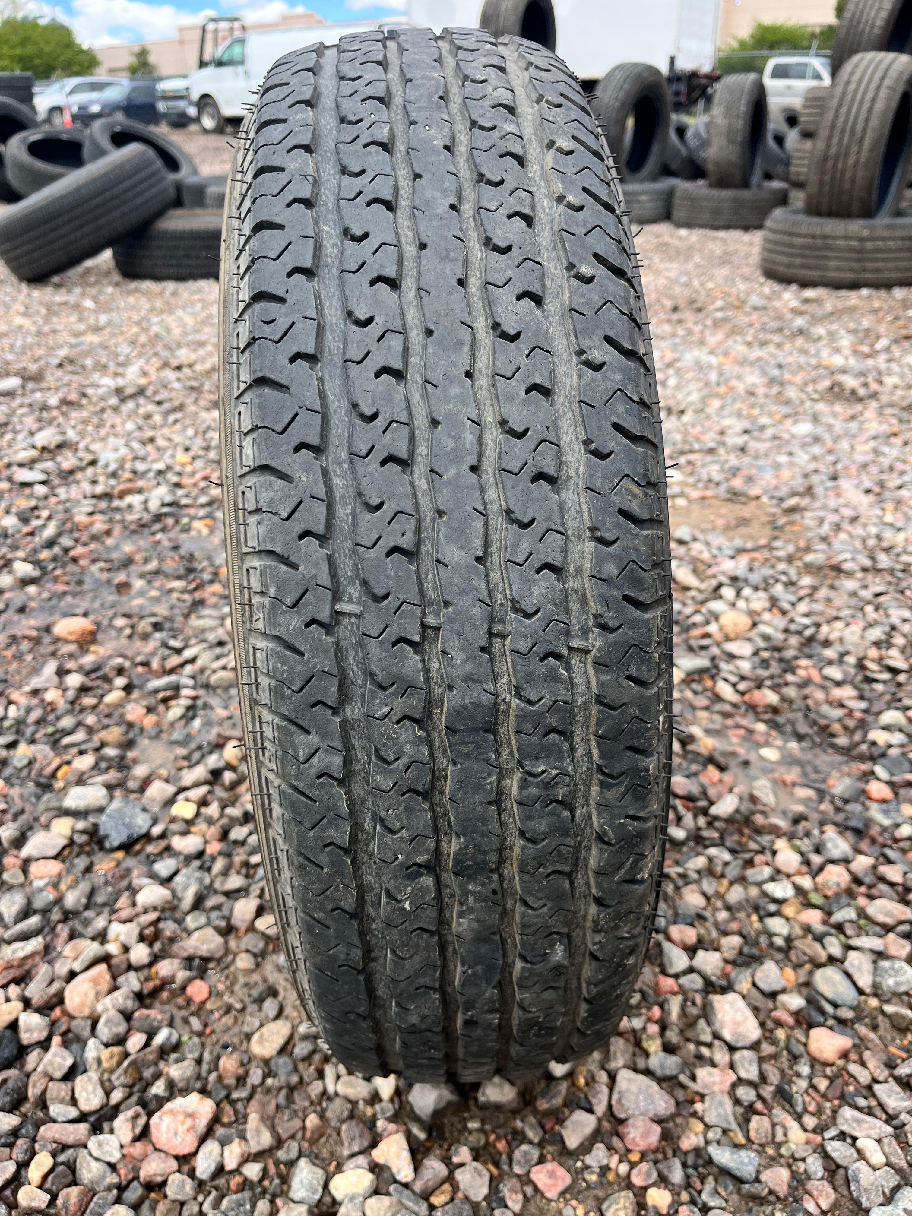 ST205/75R14 Single (1 Used Tire) Towstar STR ST Radial
