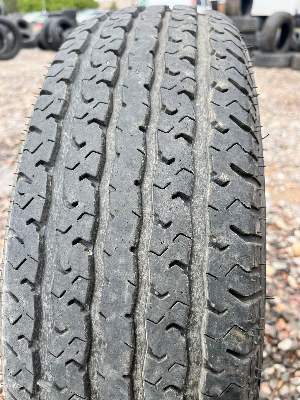 ST205/75R14 Single (1 Used Tire) Towstar STR ST Radial
