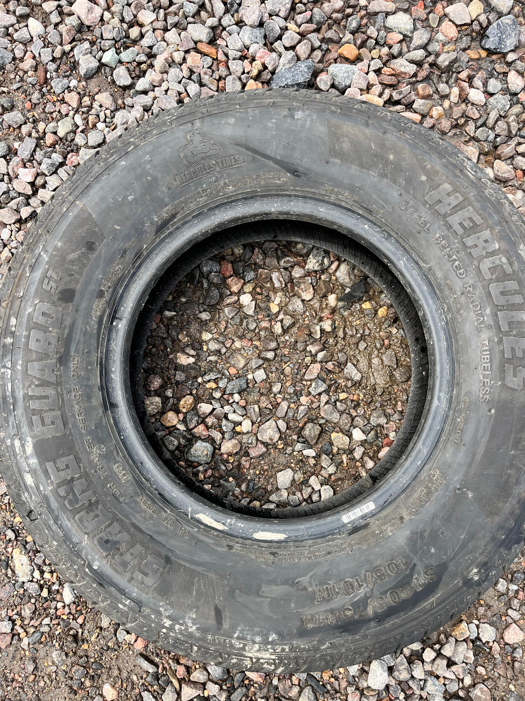 ST205/75 R14 Single (1 Used Tire) Hercules Strong Guard
