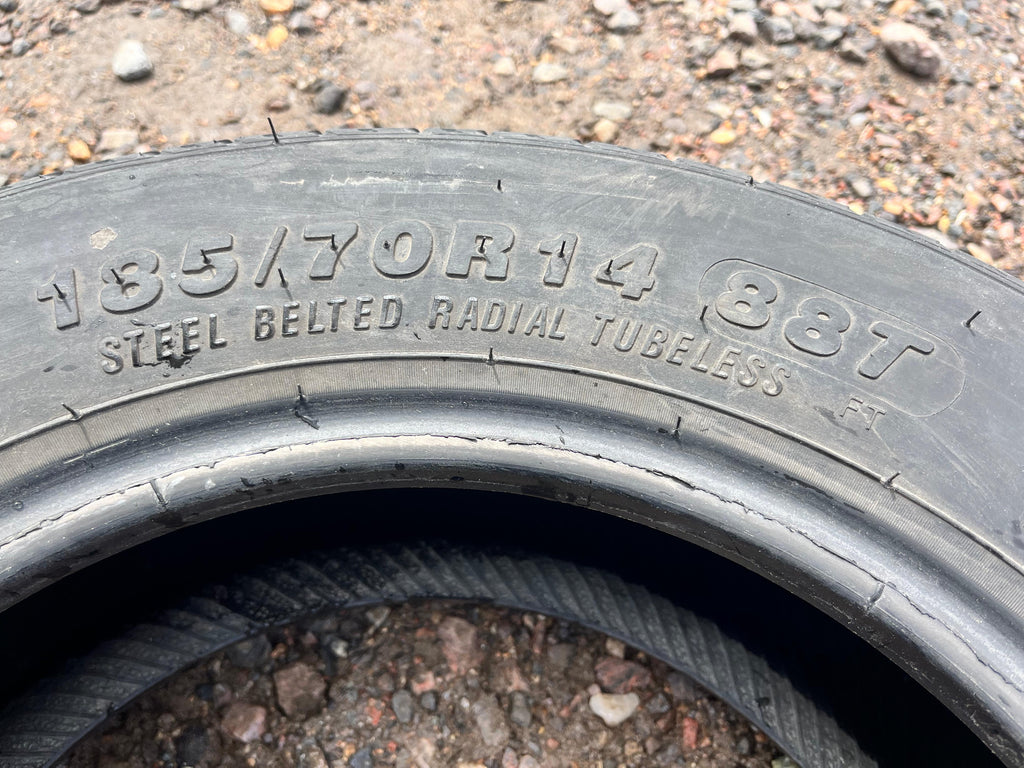 185/70R14 Single (1 Used Tire) Epic Tour Radial LL700
