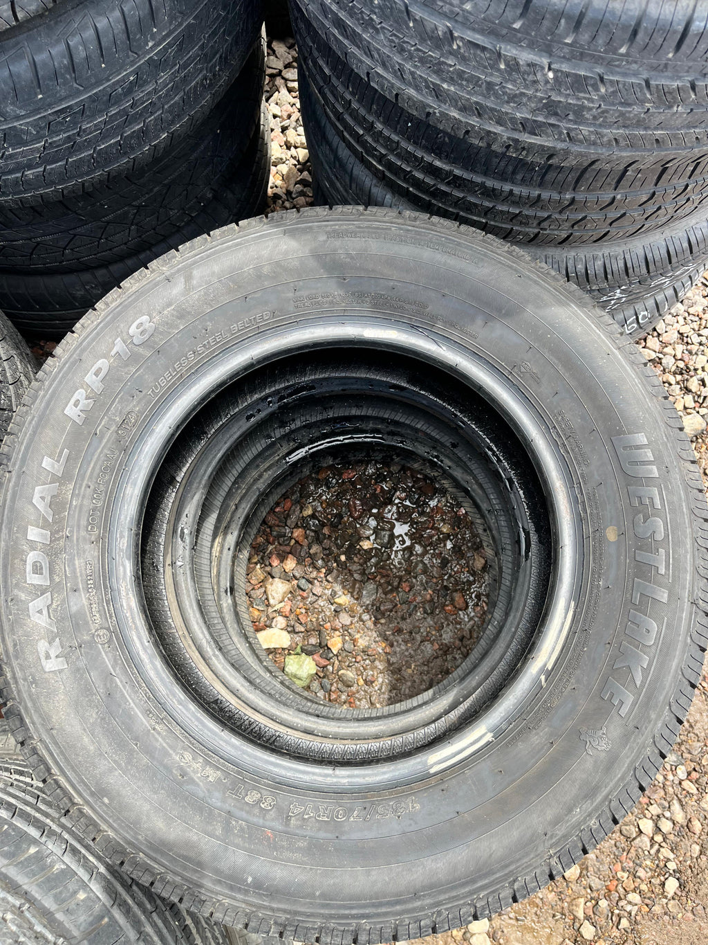 185 S/70R14 Single (1 Used Tire) WestLake Radial RP18