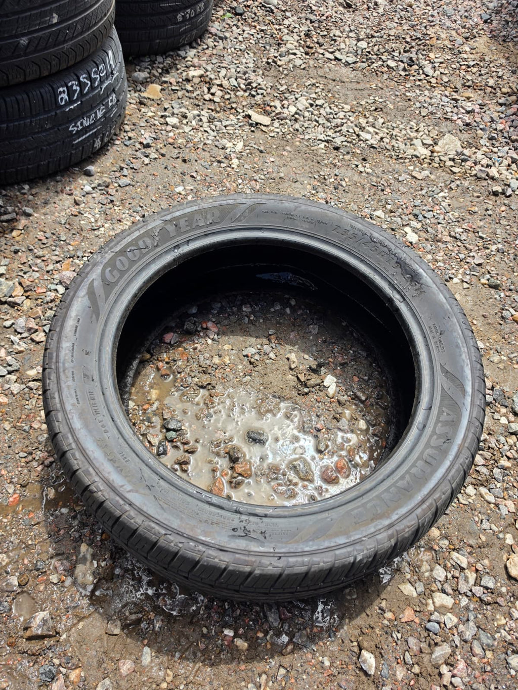 235/45R19 Single (1 Used Tire) Goodyear Assurance