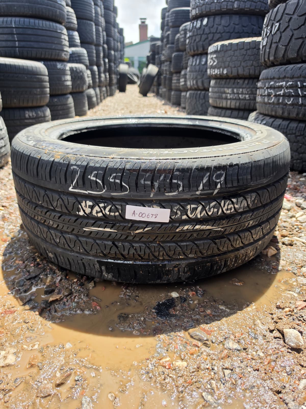 255/45R19 Single (1 Used Tire) Continental ProContact
