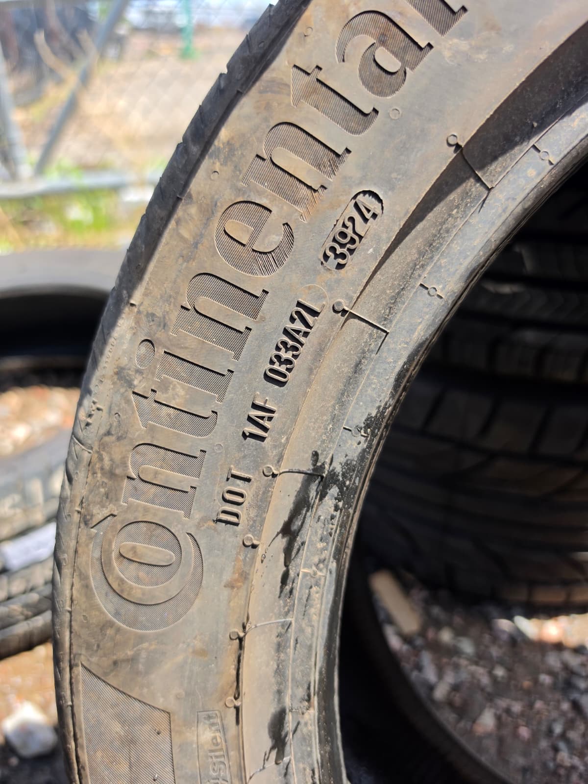 255/45R19 Single (1 Used Tire) Continental ProContact