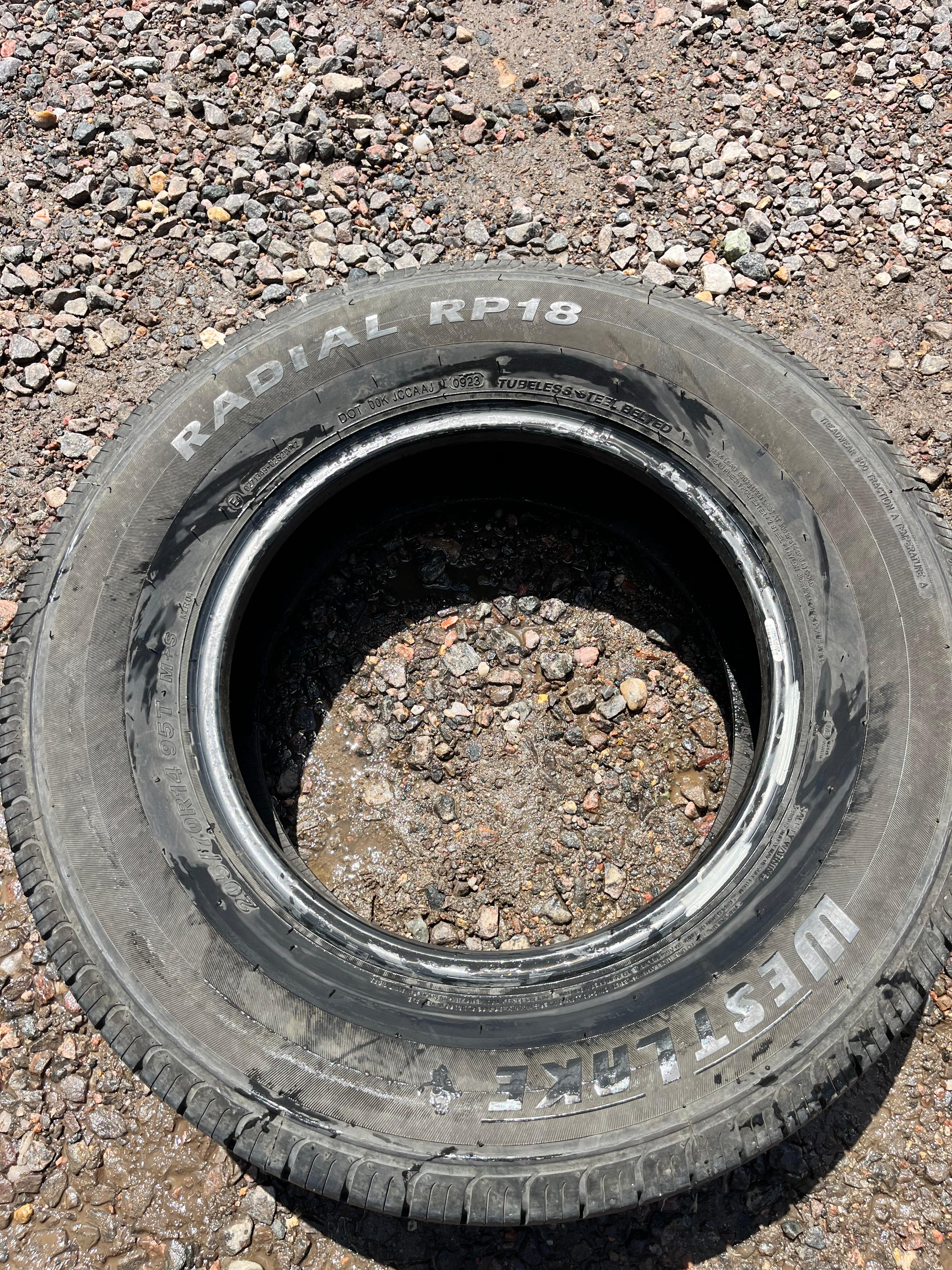 205/70R14 Single (1 Used Tire) Westlake Radial RP18