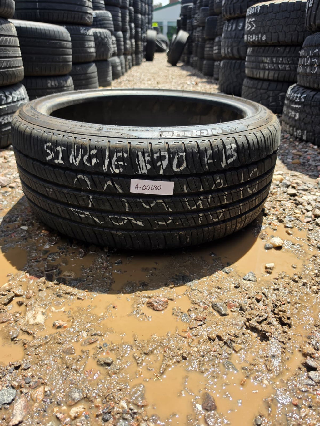225/40R19 Single (1 Used Tire) Michelin Primacy MXM