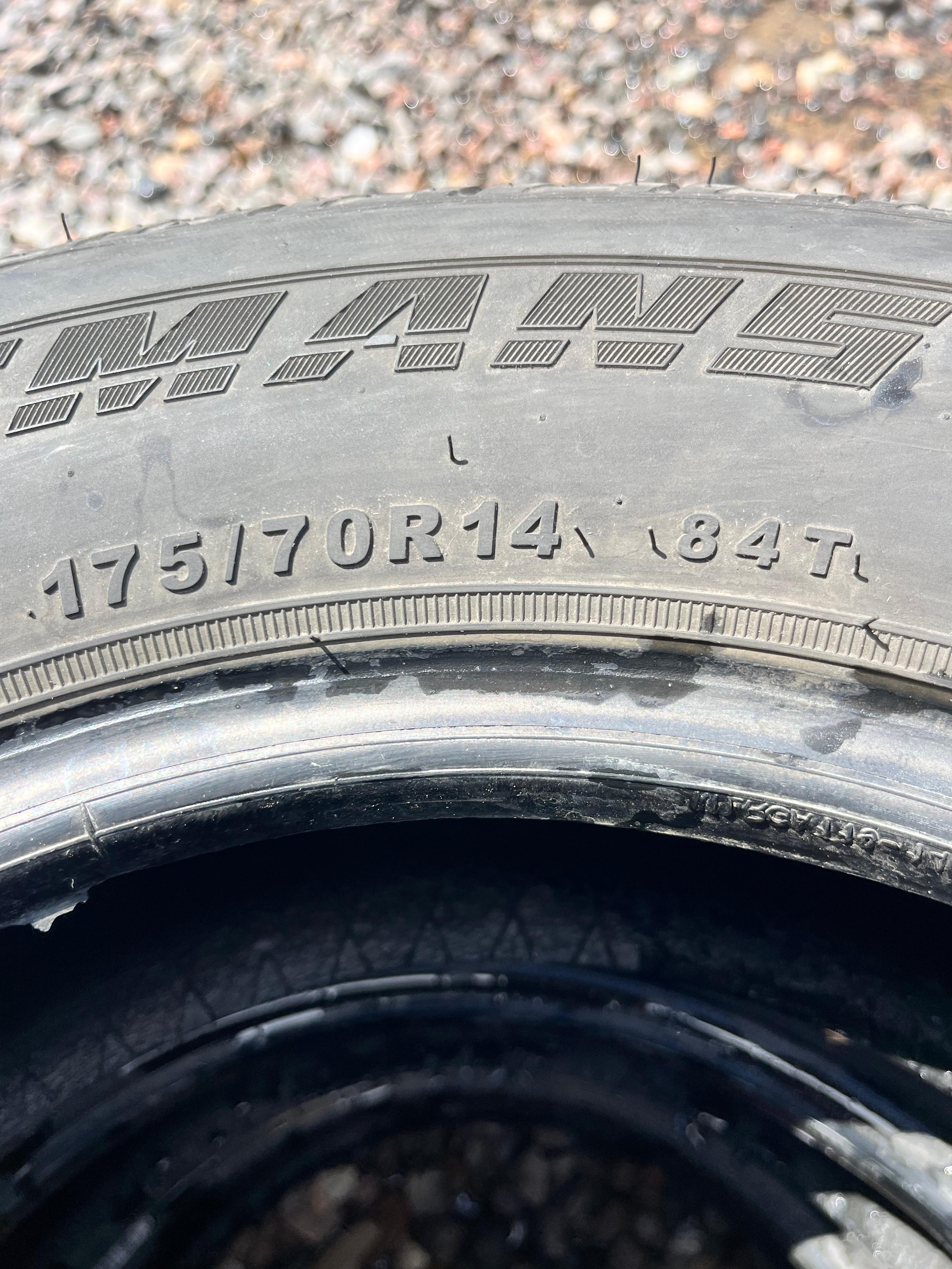 175/70R14 Single (1 Tire left) Lemans Touring