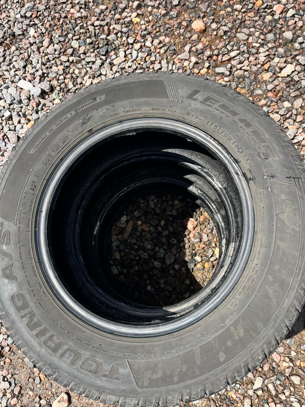 175/70R14 Single (1 Tire left) Lemans Touring