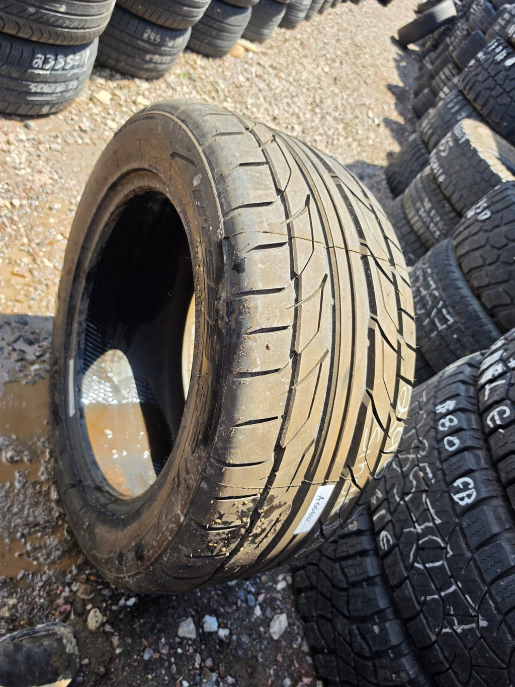 295/45R19 Single (1 Used Tire) Nitto NT555