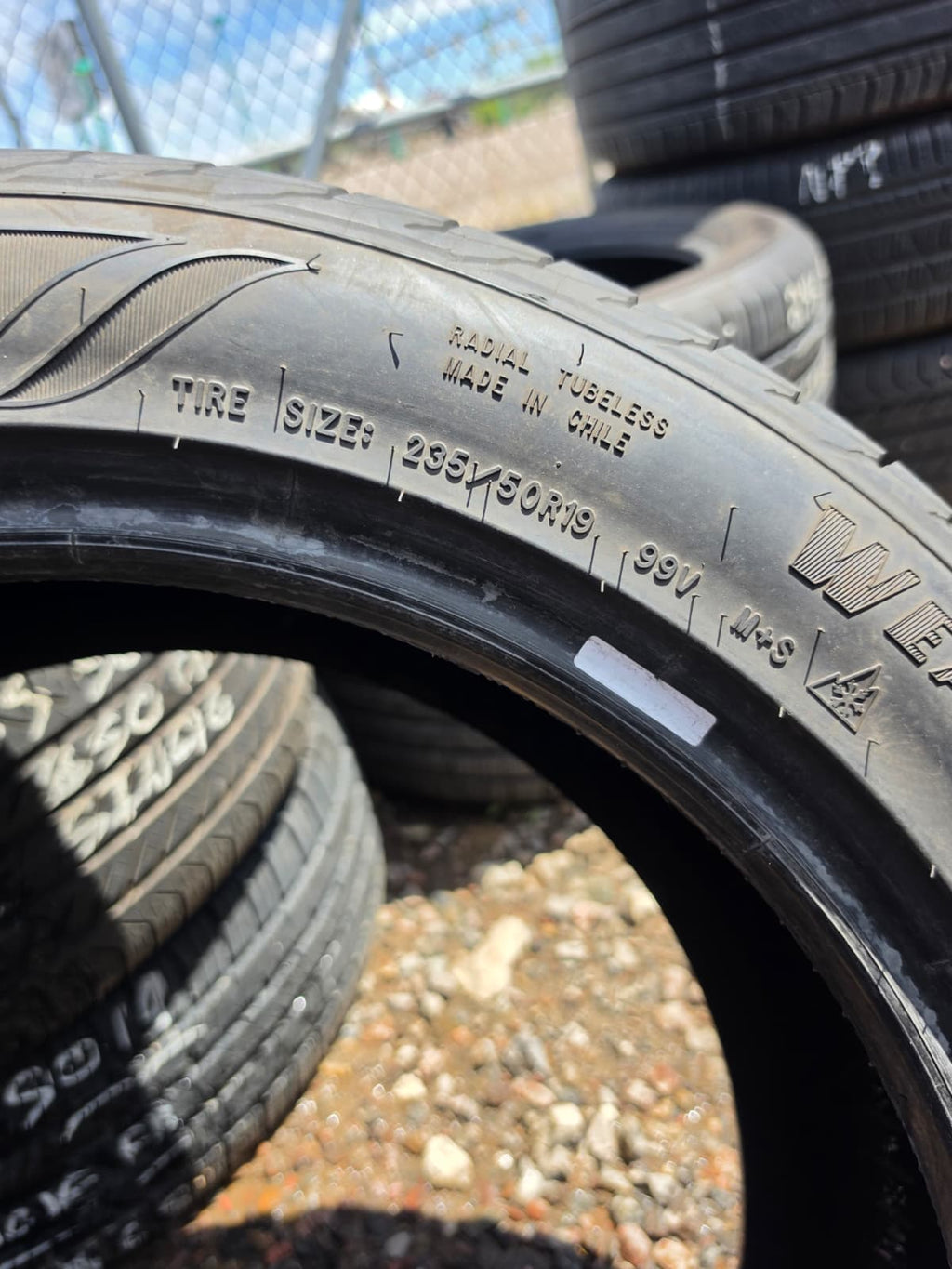235/50R19 Single (1 Used Tire) Goodyear Assurance