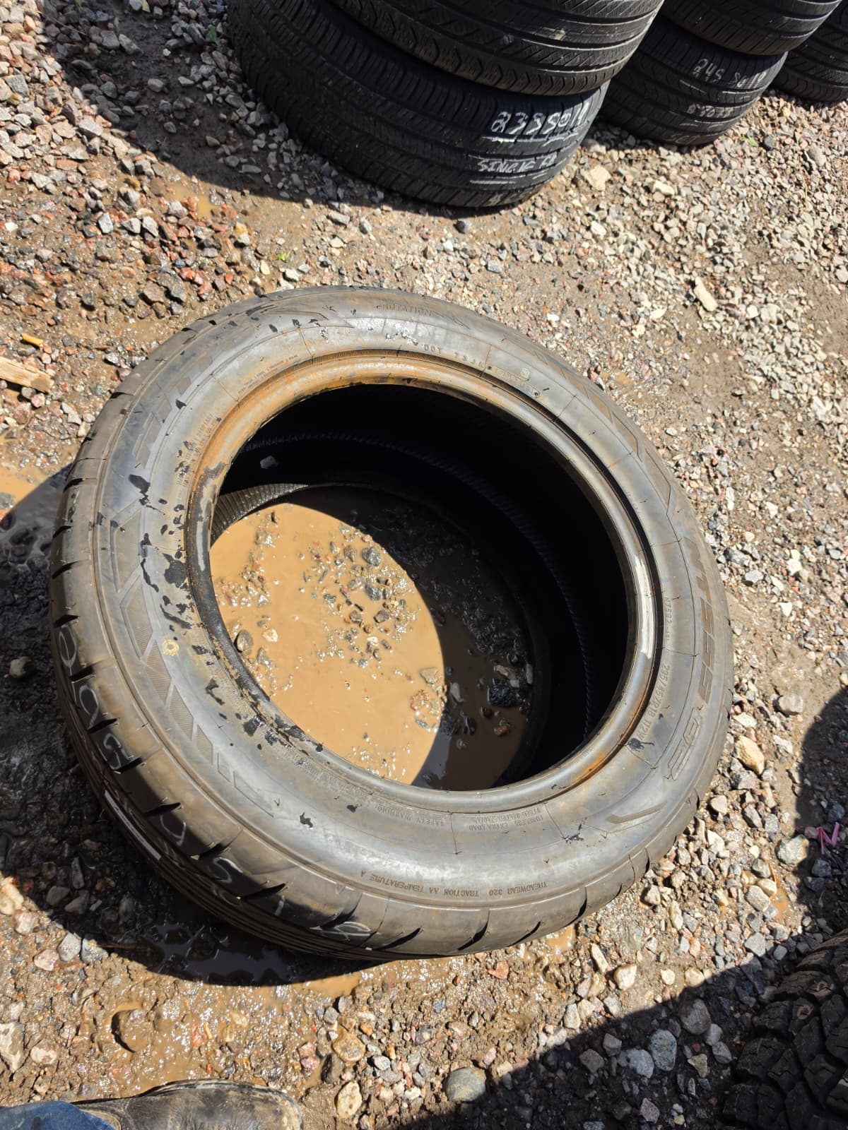 295/45R18 Single (1 Used Tire) Nitto NT555