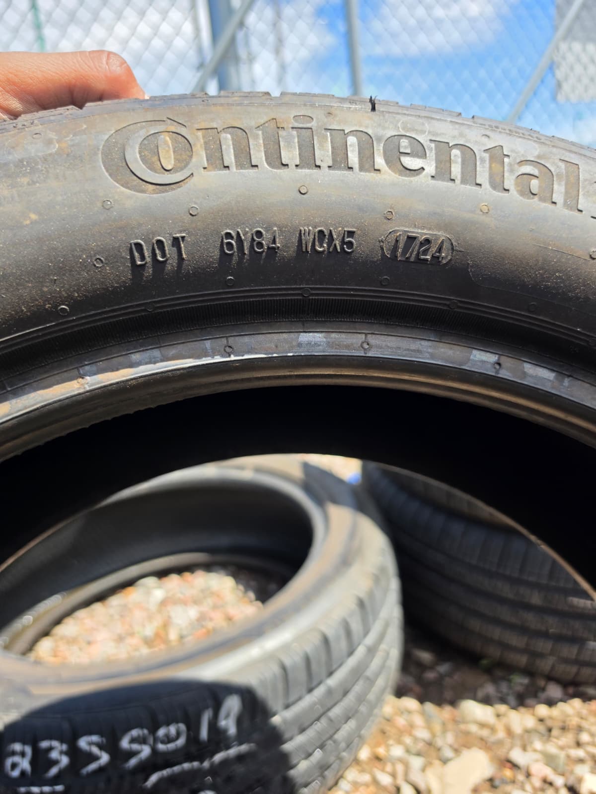 235/50R19 Single (1 Used Tire) Continental ProContact