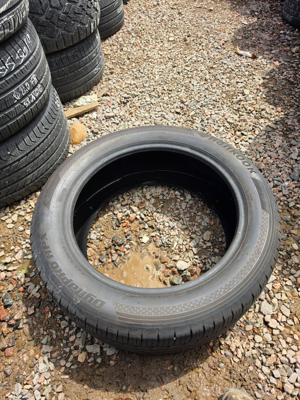 245/50R19 Single (1 Used Tire) Hankook DynaPro HPX