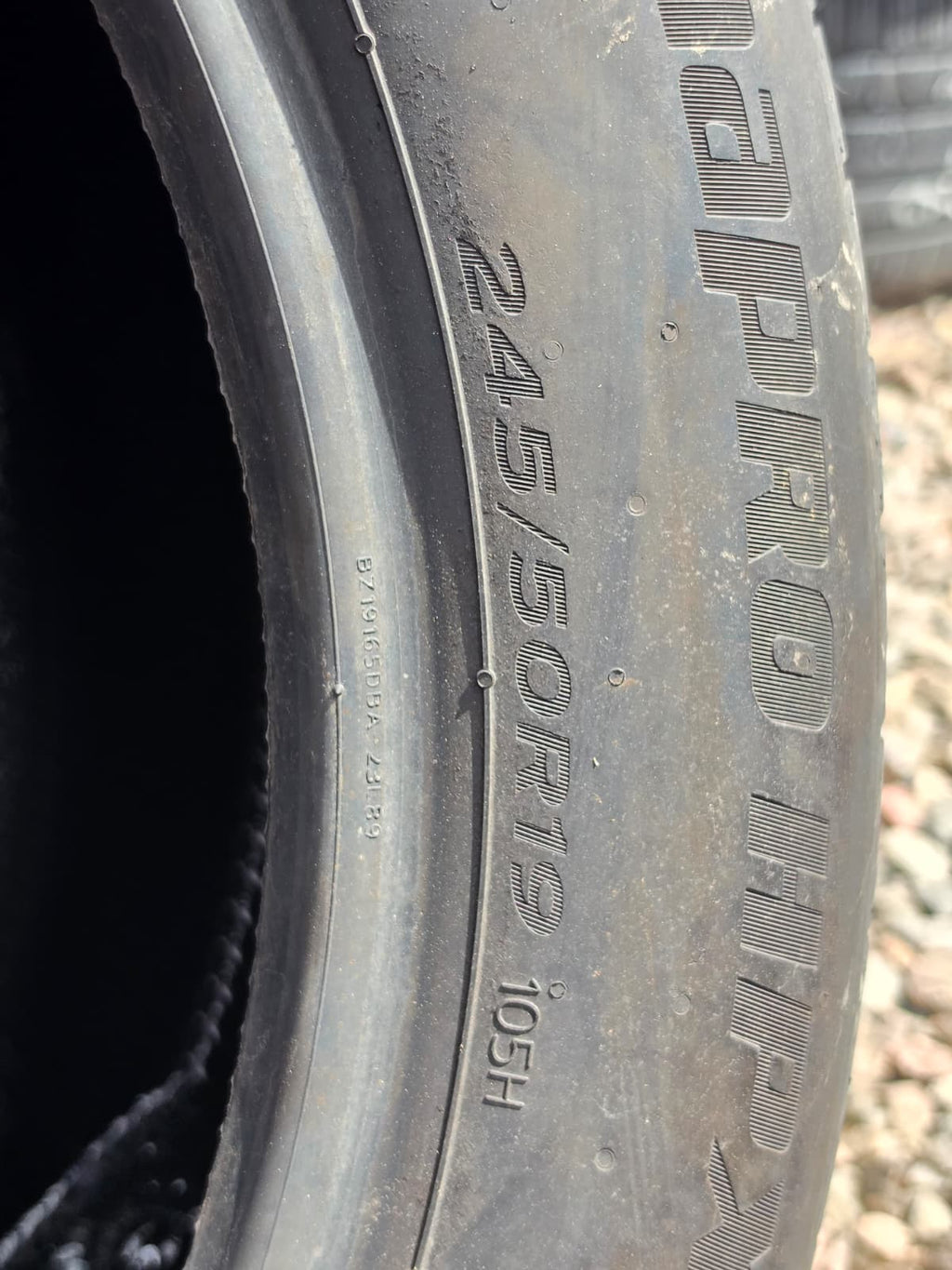 245/50R19 Single (1 Used Tire) Hankook DynaPro HPX