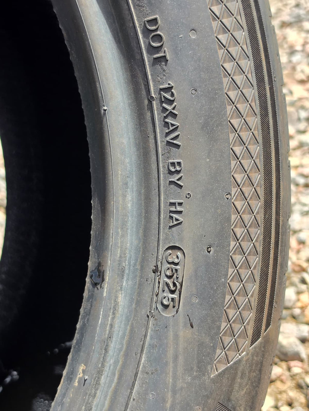245/50R19 Single (1 Used Tire) Hankook DynaPro HPX