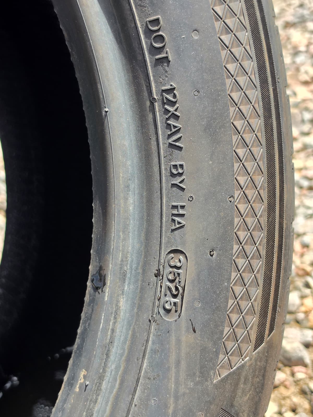 245/50R19 Single (1 Used Tire) Hankook DynaPro HPX