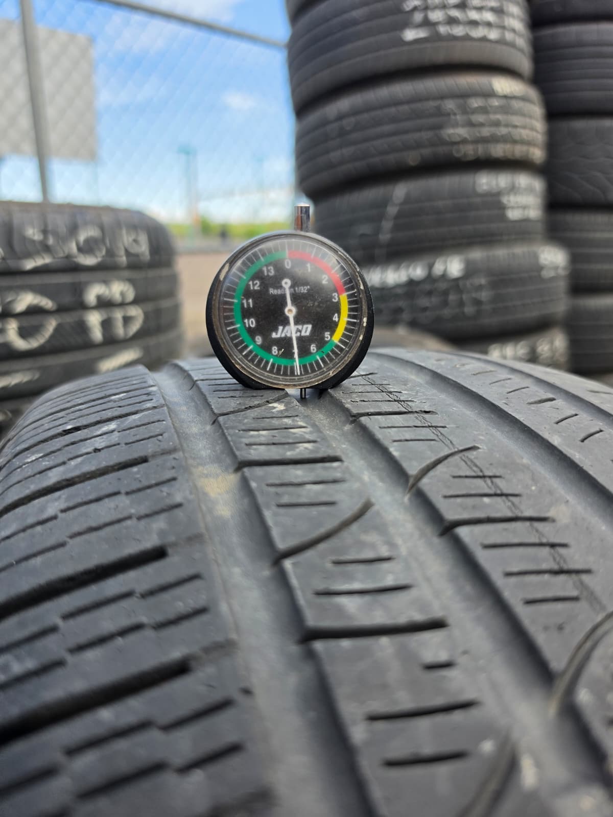 255/50R19 Single (1 Used Tire) Pirelli Scorpion Verde