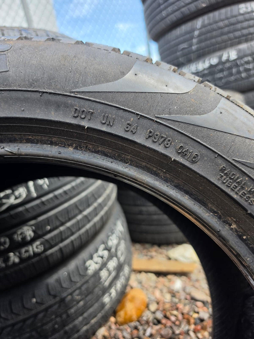 255/50R19 Single (1 Used Tire) Pirelli Scorpion Verde