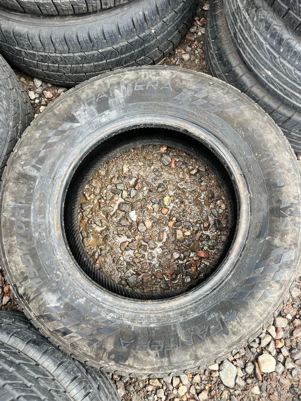 195/70R14 Single (1 Used Tire) Pantera Touring