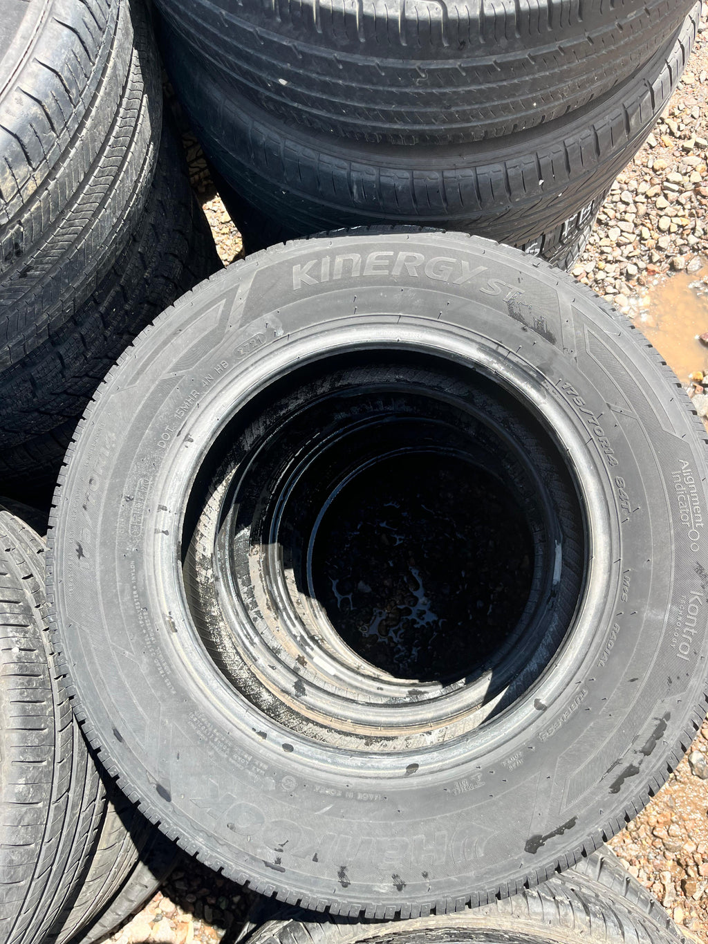 175/70R14 Single (1 Used Tire) Hankook Kinergy