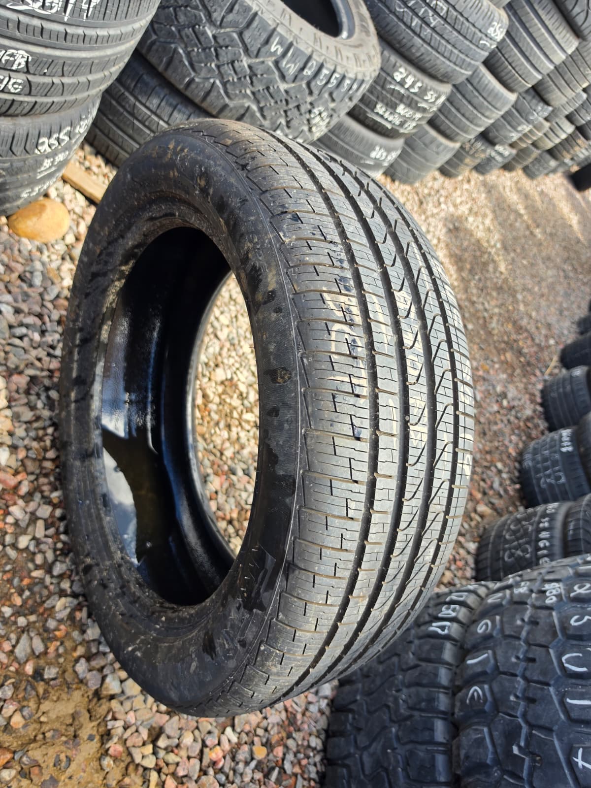 245/50R19 Single (1 Used Tire) Pirelli Cinturato