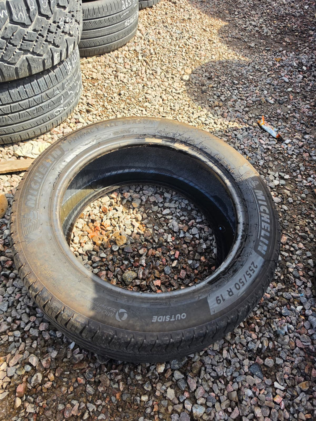 255/50R19 Single (1 Used Tire) Michelin Primacy