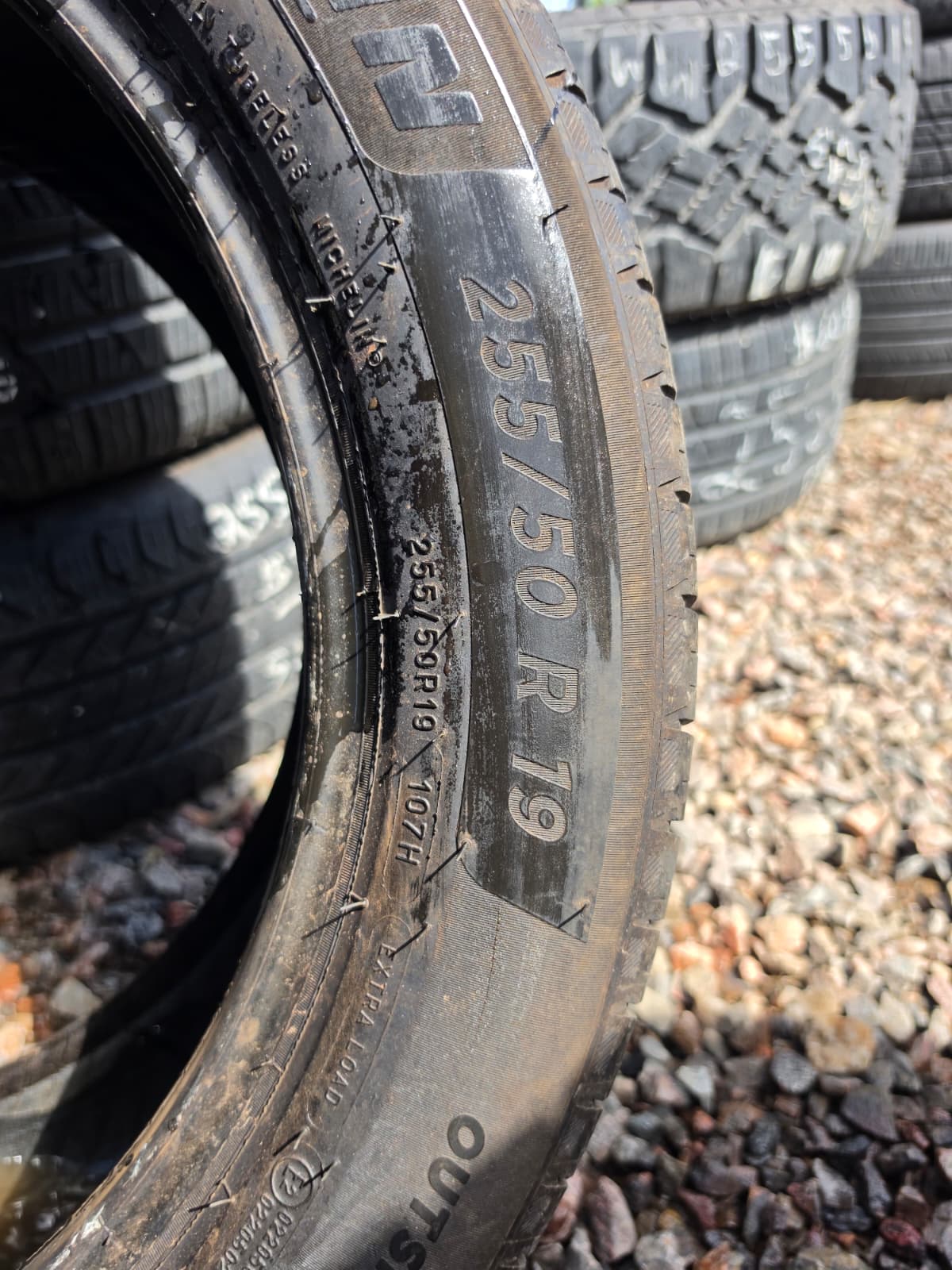 255/50R19 Single (1 Used Tire) Michelin Primacy